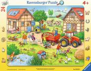 Ravensburger Mein kleiner Bauernhof    24p 06582, 24 T. Rahmenpuzzle 