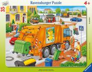Ravensburger Müllabfuhr                35p 06346, 30-48 T. Rahmenpuzzles 
